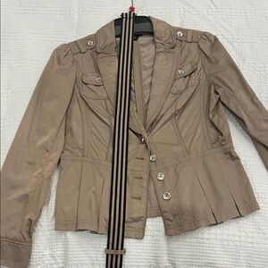 White House Black Market Taupe Blazer